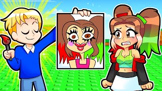 WE DREW EACHOTHER ON ROBLOX..
