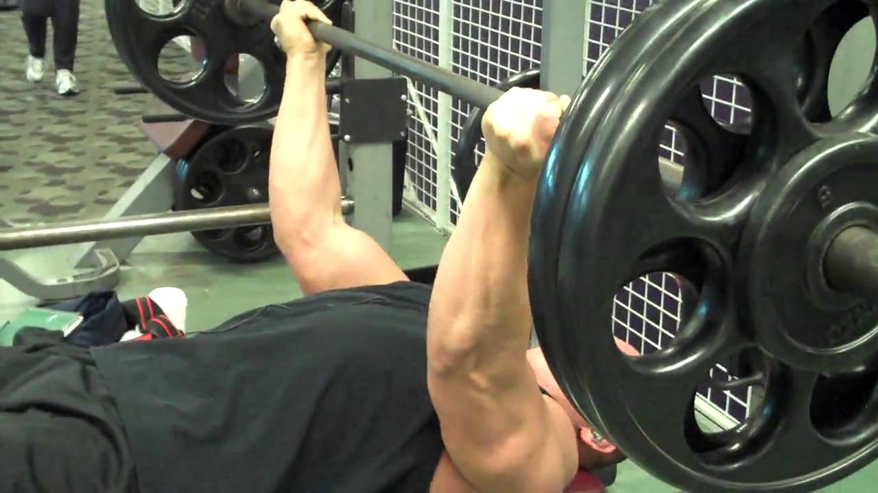 Image Barbell Reverse Grip Bench Press