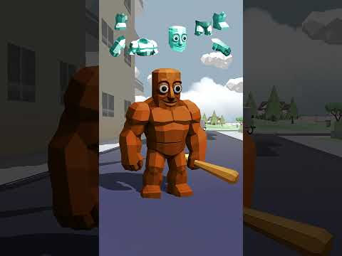 Giga Jack becomes Tung Tung Sahur Diamond | Dude Theft Wars | Abequ Gaming