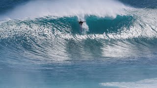 LOT OF DUCK-DIVES AND PADDLING TO RIDE A FEW EPIC WAVES IN AFRICA!