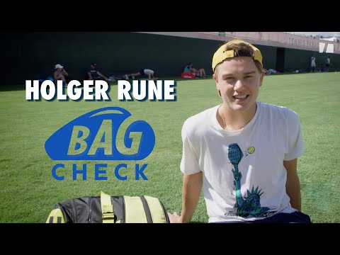 Holger Rune | Bag Check 2023