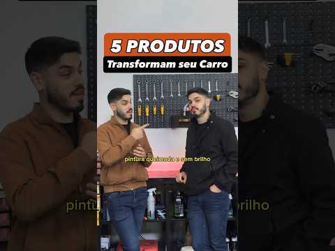 5 Produtos testados e aprovados! #estéticaautomotiva #vonixx #carros #dicas