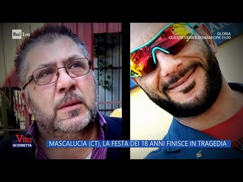 Masaluccia (CT), la festa dei 18 anni finisce in tragedia - La Vita in diretta - 26/02/2024