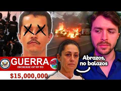 La caída del Mencho expuso el NarcoEstado de México y la población está viviendo una GUERRA