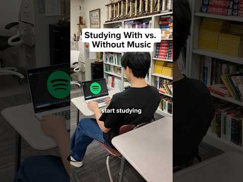 Studying With vs. Without Music