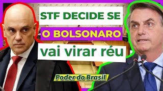 STF pode tornar o Bolsonaro réu por golpe de estado