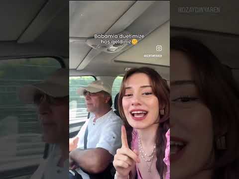 Babamla düetimiz💜 | Bim bam bom!