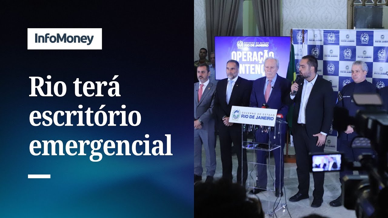 Castro e Lewandowski anunciam criação de Escritório Emergencial no Rio | InfoMoney News  TV Online Castro e Lewandowski anunciam criação de Escritório Emergencial no Rio | InfoMoney News