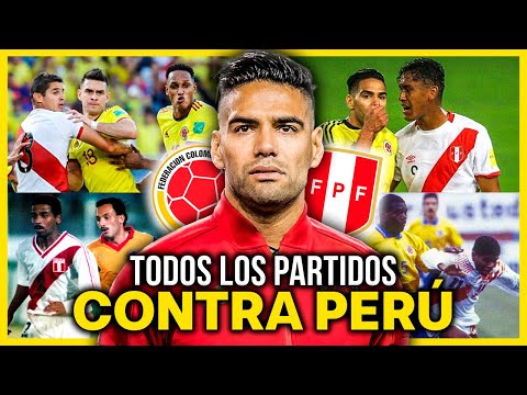 🔥TODOS LOS PARTIDOS de COLOMBIA VS PERÚ en ELIMINATORIAS a MUNDIALES🌎🏆| CAMILO MD