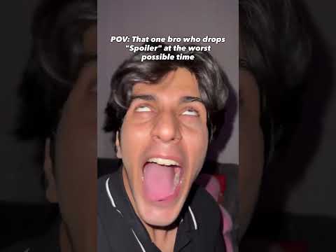 POV: That <strong>one</strong> bro who drops "Spoiler" at the worst possible <strong>time</strong> #relatable #aot #spoilers #shorts
