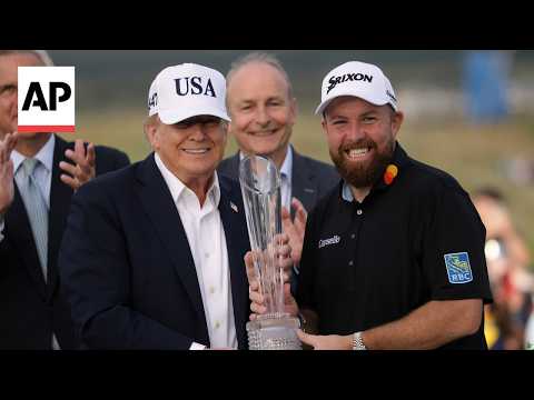 Trump says he’ll remove 10% Irish whiskey tariff at Irish Open