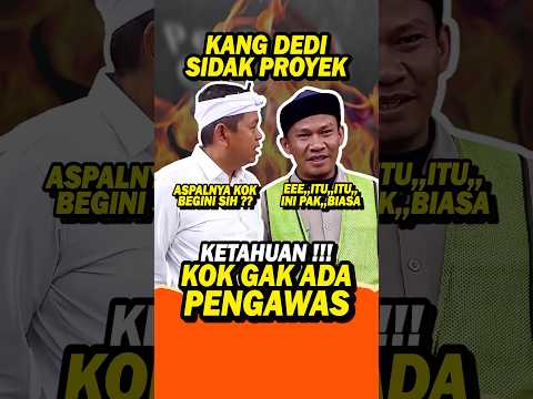 TUH KAN!! UNTUNG KANG DEDI MULYADI SIDAK LAPANGAN, KERJAAN SALAH JADI KETAHUAN #dedimulyadi