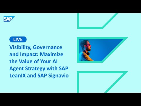 Maximize the value of your AI agent strategy with SAP LeanIX and SAP Signavio ✨