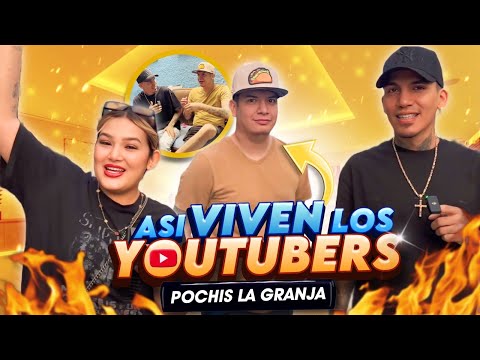 ASI VIVIÓ SU INFANCIA POCHIS DE LA GRANJA| COMO VIVEN REALMENTE LOS YOUTUBERS