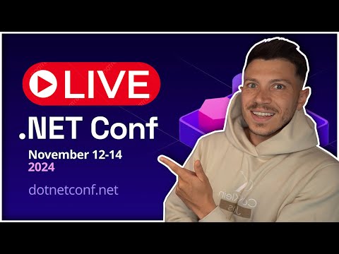 Let's Watch .NET Conf 2024 Together 🔴 LIVE