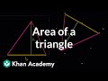 Exploring Triangle Area Concepts