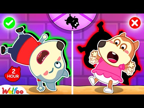 Magic Door Quest for Kids | Mystery Shape Door Challenge | Wolfoo Family
