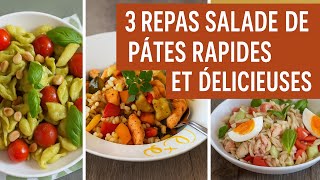 3 Salades de Pâtes Fraîches & gourmandes à tester