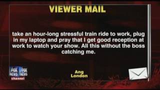 Red Eye w/ Greg Gutfeld - January 30, 2010, Angela's Letter
