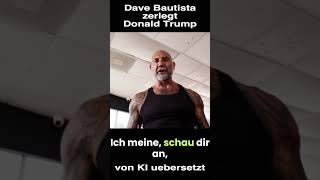 Trump vs. Dave Bautista – Wer ist wirklich tough? #USPolitik #Trump