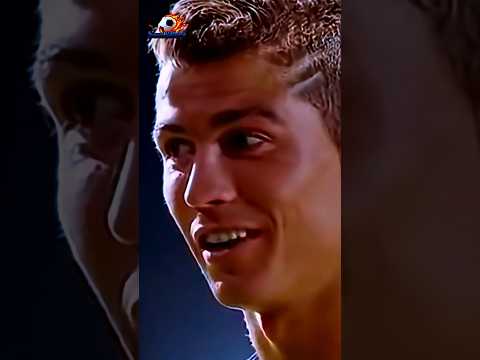 عندما ضرب كريستيانو حارسة الأمن بتسديدة قوية.  #كريستيانو_رونالدو#تسديدة_