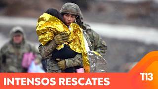 YouTube video thumbnail: Families Rescued Amid Intense Storm System