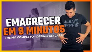 TREINO RÁPIDO E FÁCIL PARA EMAGRECER - 9 MINUTOS EM CASA
