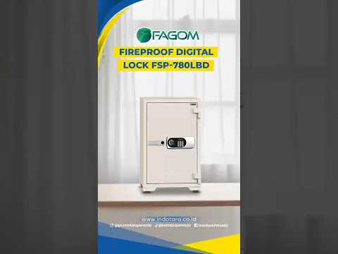 REPEAT ORDER 5 UNIT FAGOM FIREPROOF SAFE FSP-780LBD 90 LITER UNTUK BPSDM ESDM - JAKARTA #shorts