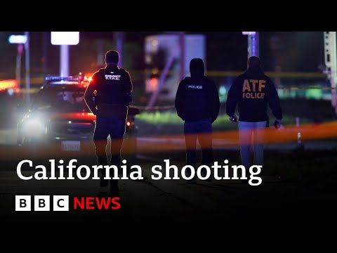 Four killed in shooting at family gathering in California | BBC News