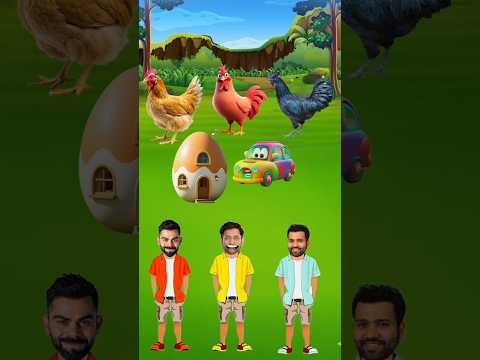 😱 मुर्गी ने पीला अंडा दिया है 👀 | #vfx  #cartoon #animation #anujkidstv