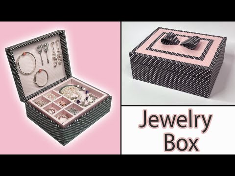 DIY Cute Jewelry Storage Box 💎 Casket for Girls