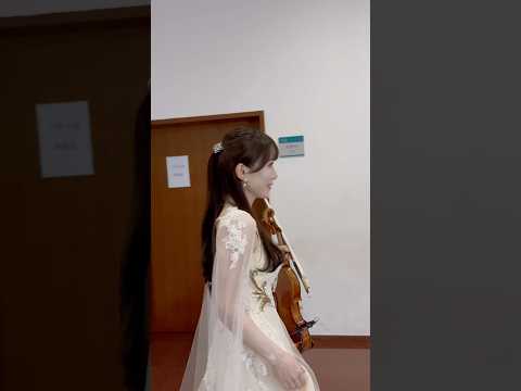 Behind the scenes #concert 🎻