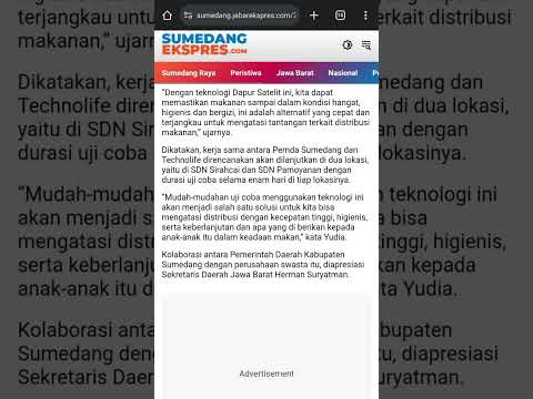 Dapur Satelit, Solusi Teknologi Penyajian Makan Siang Bergizi di SDN Sirahcai