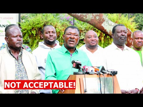 LIVE! LUHYA LEADERS UNITES TO ADDRES THE NATION AFTER RUTO APPOINTED UHURU'S KIKUYU MEN SEND WARNING