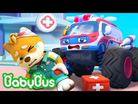 Canção da Ambulância 🚑 🏥 🩹 | Carro Desenho | Músicas Infantis & Canções Infantis 🐼 por BabyBus