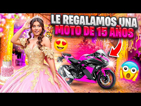LE REGALAMOS UNA MOTO DE 15 AÑOS A KIMBERLY 👑🌸