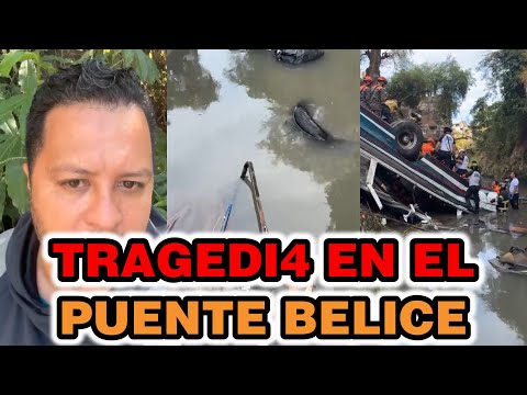 SE REPORTA TRAGICO ACCIDENT3 EN LA CALZADA LA PAZ BUS CAE A UN BARRANCO, GUATEMALA