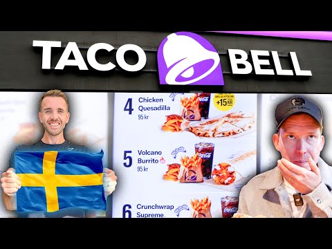 Besöker Taco Bells NYA restaurang i Sverige!