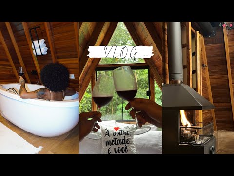 VLOG DA VIAGEM: Cabana em Itapecerica da Serra, viagem em casal,  jogos… ✨