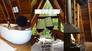 VLOG DA VIAGEM: Cabana em Itapecerica da Serra, viagem em casal,  jogos… ✨