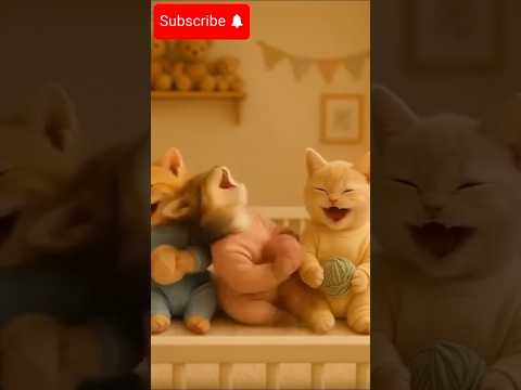 3 kucing lucu tertawa #animalshorts #kucinglucu #fypシ