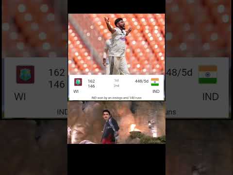 india won first test against westindies #asiacup2025 #viralfeeds #subscribe #viratkohli #indvswi