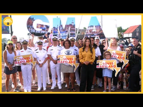 YouTube video thumbnail: '50 States in 50 Weeks' Stops in Maryland