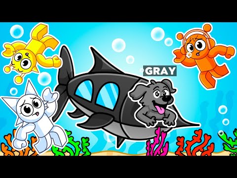 I Became A DOG In Roblox SHARKBITE!