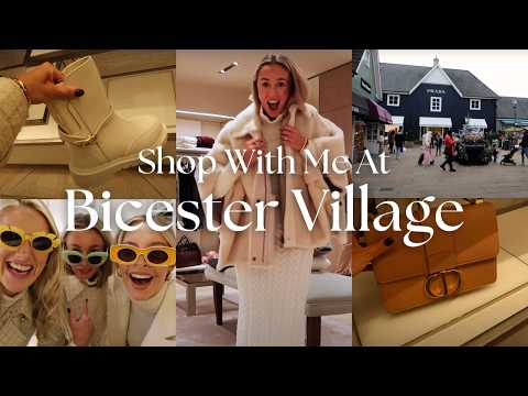 COME CHRISTMAS SHOPPING WITH ME AT BICESTER VILLAGE 🎁