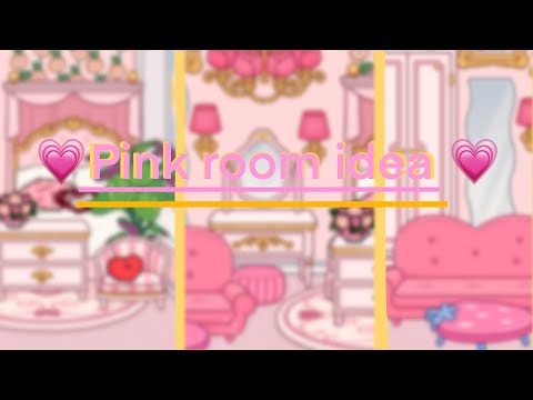 💖 Pink Room Makeover in Toca Boca 💖 | Glam, Cute & Aesthetic Build!