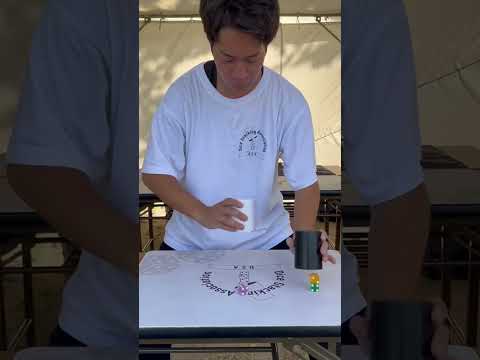 ダイススタッキング体験ブースの空き時間に！#shorts #ダイススタッキング #京都 #岡崎公園