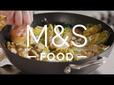 Chris' Healthy creamy one-pan chicken | M&S FOOD