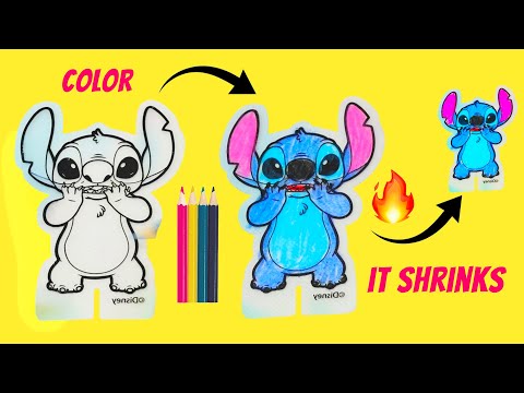 Lilo and Stitch Movie Shrinky Dinks Activities for Kids