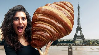 اكلت اكبر كرواسون في باريس🇫🇷🥐